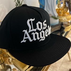 Los angles hat black new so cali